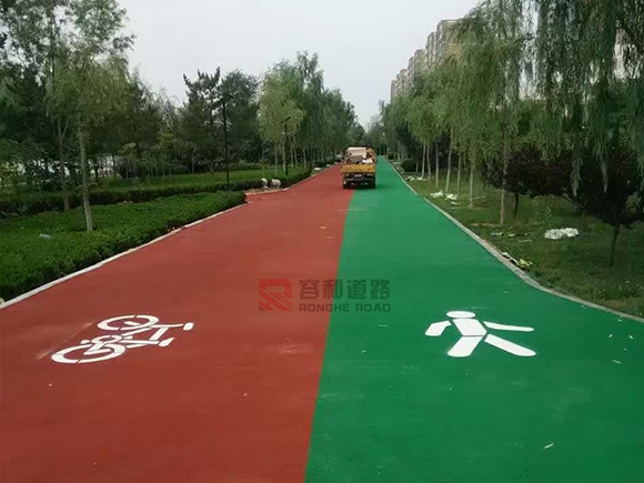 青海彩色路面